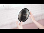 Yesido YF11 Foldable Telescopic Floor Fan(White) - YouTube Video
