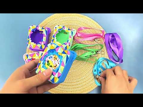 For Bitzee Magicals Digital Electronic Pet Gaming Machine Silicone Protective Cover(Blue) - YouTube Video