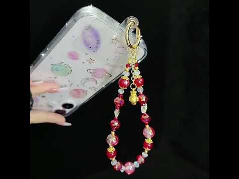 Lucky Cat Lucky Bag Blessing Blessing Word Mobile Phone Chain(Lucky cat) - YouTube Video