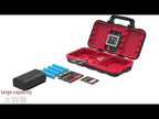 Desiontal LP-E6 Waterproof SD Card Holder Camera Battery Case(Black) - YouTube Video
