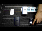 CACAZI Home Smart Digital Wireless Doorbell Remote Electronic Doorbell Elderly Pager, Style: US Plug(White) - YouTube Video