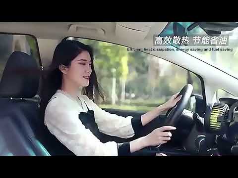 F612 5W Car Rotatable Turntable Silent Fan(USB) - YouTube Video