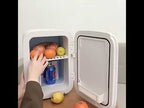 Kaijixiong Dual Core 20L Mini Digital Display Car Fridge Portable Silent Refrigerator For Car & Home Use US Plug - YouTube Video