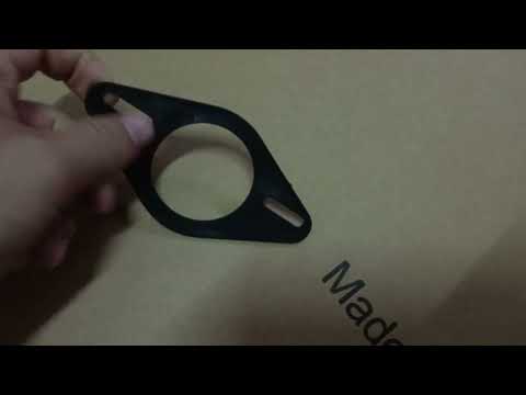 2pcs /Set Car Audio Modification Bracket Front Door Speaker Modification Tweeter Triangle Washer - YouTube Video