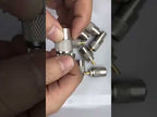 10pcs UHF Male PL259 Connector RG8 / RG58 Cable Lug Antenna Connector - YouTube Video
