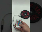 2.4G Smart Wifi LED RGB Controller with IR 24Keys Remote Control, 5-24V - YouTube Video