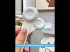 Toilet Seat Lifter Handle Adjustable Sanitary Toilet Lid Lifter For Bathroom Hygiene, Anti-Dirty No-Touch Toilet Cover Handle(White) - YouTube Video