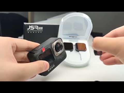 JSR KB Series STAR+MCUV+NIGHT+Diving Red+Diving Pink+ND8+ND16+ND32 Lens Filter for GoPro HERO13 Black /12 Black /11 Black /10 Black /9 Black - YouTube Video