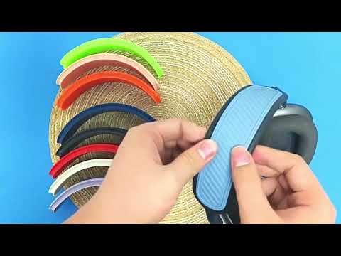 T1 Wireless Bluetooth Headset Beam Silicone Protection Case For Apple AirPods Max(Black) - YouTube Video
