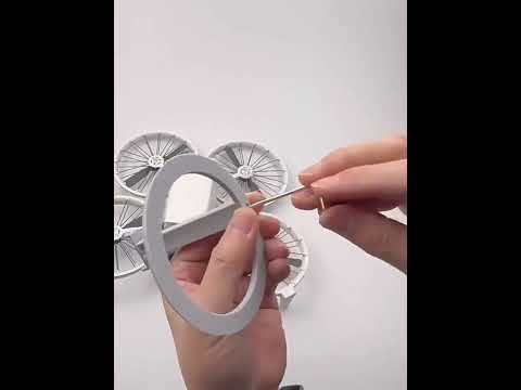 For DJI Flip CQT Drone Desktop Display Stand Drop-proof and Non-slip Fixed Bracket, Style: Round - YouTube Video