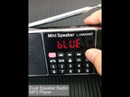 L-288FM Dual Speaker Radio MP3 Player Support TF Card/U Disk with LED Display(Red) - YouTube Video