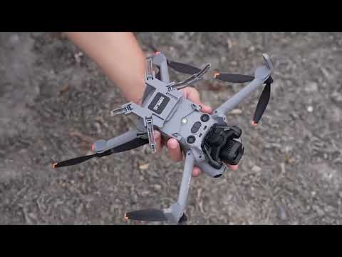 For DJI Mini 5 Pro STARTRC Spider-Leg Heightened Landing Gear Training Rack, Eco-Compatible (Grey) - YouTube Video