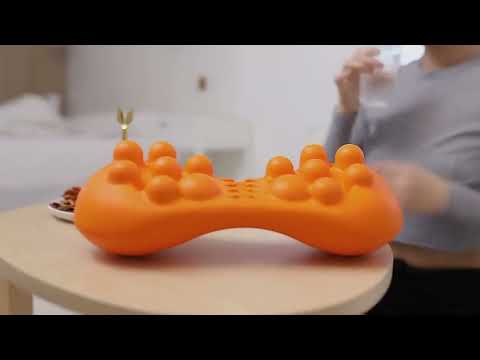 Cervical Acupressure Massager Sciatica Stretcher Muscle Release Massage Tool - YouTube Video