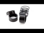 5pcs /Set Bicycle Carbon Fiber Gasket Fork Bowl Set Handlebar Pad 3/5/10/15/20mm - YouTube Video