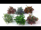 6 Branches Simulation Plant Guanyin Grass Imitation Plastic Flower Home Plant Decoration(Green) - YouTube Video