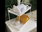 Home Storage Rack Bathroom Narrow Side Shelf, Specification: Small (White) - YouTube Video