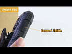 UNIWA F20 Walkie Talkie Rugged Phone, 1GB+8GB, 2.4 inch Android 8.0 Go Mediatek MT6739 Quad Core up to 1.5GHz, Network: 4G,  PoC (Black) - YouTube Video
