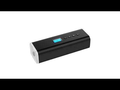 H68 Handheld Mini Wireless Smart Car Inflator Pump Portable Multifunctional Tire Air Pump(Black) - YouTube Video