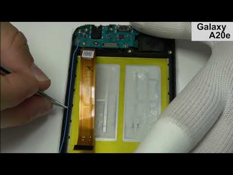For Samsung Galaxy A20 / A20e 10pcs Back Housing Cover Adhesive - YouTube Video