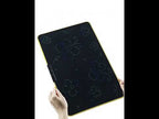Rechargeable Children Graffiti LCD Drawing Board, Style:16 inch Pink / Color Writing - YouTube Video