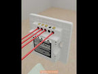 ANENG Remote Control Wireless Smart Home Lighting Panel, Specification: One-Gang - YouTube Video