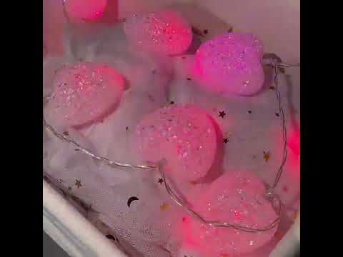 1.2m LED Love Flashing String Lights Waterproof Battery Box Decoration Lights(10 Lights Color) - YouTube Video