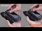 For Insta360 X4 Sunnylife Integrated Lens Screen Camera Cover Protector Screen Protective Case (Transparent Black) - YouTube Video