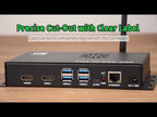 Waveshare Metal Box A for Raspberry Pi CM4 IO Board, with Cooling Fan - YouTube Video