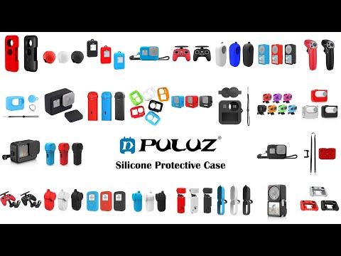 PULUZ Split Silicone Protective Case for DJI Action 2(Black) - YouTube Video