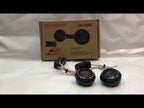 2 PCS 3.5KHZ-22KHZ Mini Car Speaker Dome Tweeter 140W Super High Power Audio Auto Sound Component Speakers for Car Stereo - YouTube Video