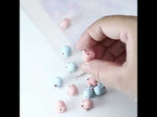 20 PCS/Pack Cute Rabbit Ceramic Beads DIY Jewelry Bracelet Accessories(Mixed Color) - YouTube Video