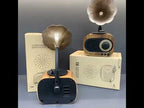 B5 Retro Phonograph Design Portable Wireless Stereo Speaker - YouTube Video