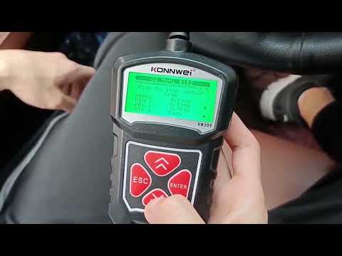 KONNWEI KW309 V309 V310 MS309 Code Reader OBD2 Scanner Diagnostic Tool(Black) - YouTube Video