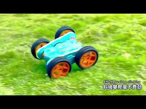 MoFun JC07  2.4G Remote Control Double-sided Vehicle(Blue) - YouTube Video
