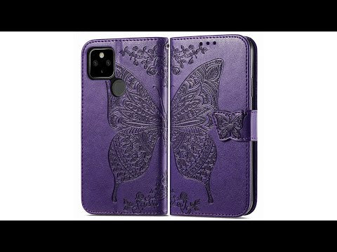 Butterfly Love Flowers Embossed Horizontal Flip Leather Case with Holder & Card Slots & Wallet & Lanyard For Infinix Note 8(Black) - YouTube Video