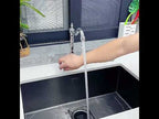 Kitchen European Style Faucet 360 Degree Rotating Wash Basin Hot Cold Faucet - YouTube Video