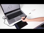 Huion PEN-68 Professional Wireless Graphic Drawing Replacement Pen for Huion 420 / H420 / K56 / H58L / 680S Graphic Drawing Tablet(Black) - YouTube Video