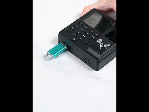 M10 Smart ID Card Recognition Fingerprint Access Control All-in-one Attendance Machine(English Version) - YouTube Video