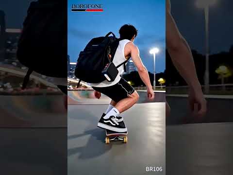 Borofone BR106 Felicitous Sports Bluetooth Speaker(Black) - YouTube Video