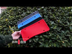 2 Sets Waterproof Rustproof Non-damaging Car Paint Silicone License Plate Frame, Specification: US Black - YouTube Video