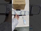 Outdoor Waterproof Solar Human Body Double Induction Wall Light, Specification: TY10707 One-piece - YouTube Video