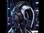 ONIKUMA X88 Head-mounted RGB Light E-Sports Gaming Headset, Cable Length: 2.2m(Black) - YouTube Video