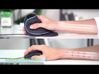DELUX M618 Plus RGB Wired Optical Mouse Ergonomic Vertical Mouse 4000DPI - YouTube Video