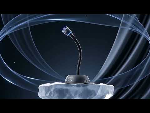 HXSJ F15 USB Anti-interference Matrix Noise Reduction Microphone(Black) - YouTube Video
