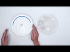 Mini Smart Dust Collector Automatic Household Sweeping Robot, Specification:Chargeable Version(Gray) - YouTube Video