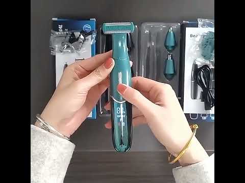 568 USB Electric Shaver Eyebrow Trimmer(Ink Green) - YouTube Video