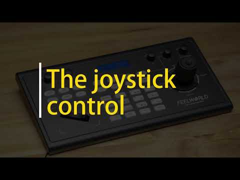 FEELWORLD KBC10 PTZ Camera Controller with Joystick and Keyboard Control ,Support PoE(US Plug) - YouTube Video
