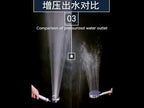 Water Filter Shower Head Home PP Cotton Filter Booster Handheld Lotus Flush, Color: Sky Blue - YouTube Video