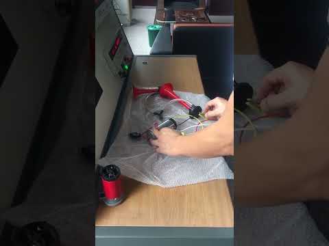 12V Car Electric Horn Air Pump Compressor(Silver) - YouTube Video