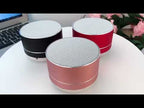 A10 Mini Metal Wireless Bluetooth Speaker(Blue) - YouTube Video
